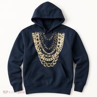 Gold Chains Hip Hop Fan And Funny Gold Lover Gift Hoodie thumb 0