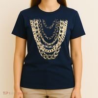 Gold Chains Hip Hop Fan And Funny Gold Lover Gift T-Shirt thumb 4