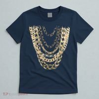 Gold Chains Hip Hop Fan And Funny Gold Lover Gift T-Shirt thumb 5
