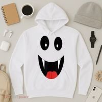 Ghost Costume Halloween Ghost Hoodie thumb 3