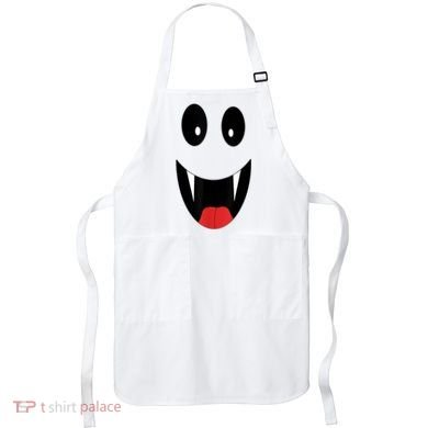 Ghost Costume Halloween Ghost Apron