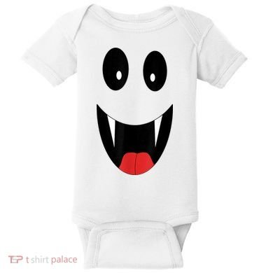 Ghost Costume Halloween Ghost Baby Bodysuit