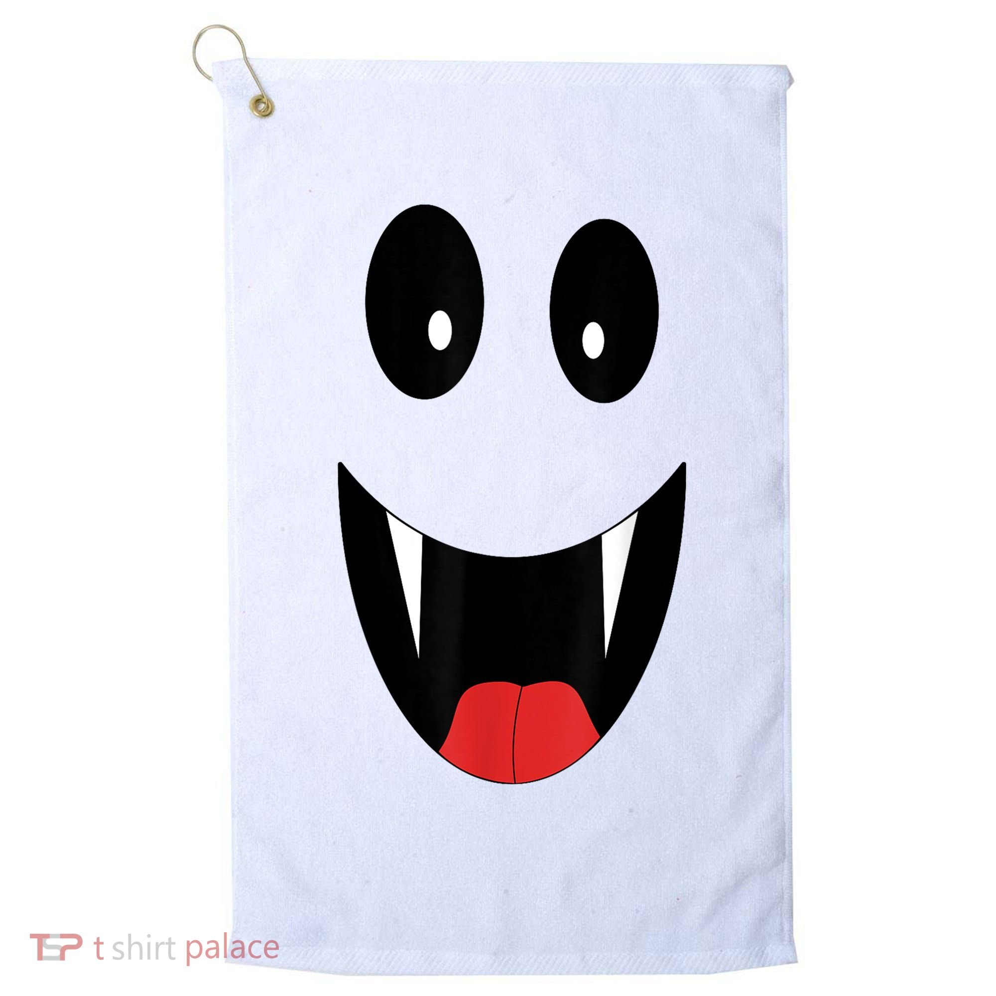 Ghost Costume Halloween Ghost Golf Towel