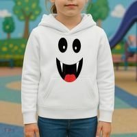 Ghost Costume Halloween Ghost Kids Hoodie thumb 3
