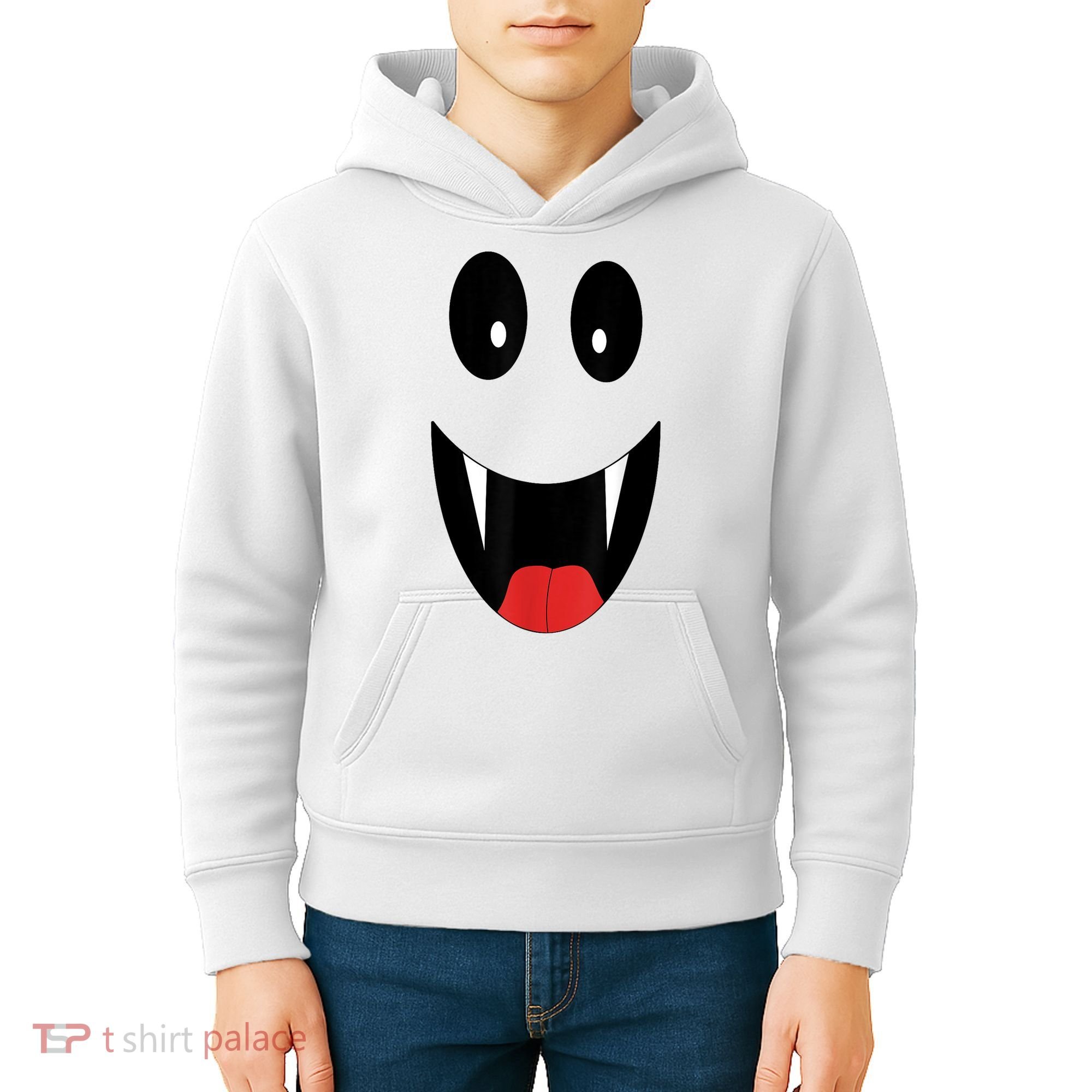 Ghost Costume Halloween Ghost Kids Hoodie
