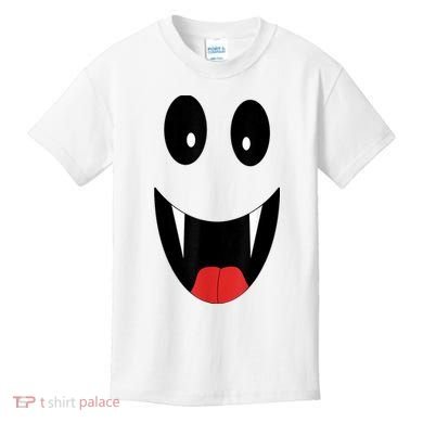 Ghost Costume Halloween Ghost Kids T-Shirt