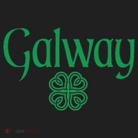 Galway Clover Hearts Irish Text Green Tumbler thumb 3