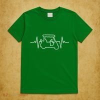 Golf Cart Heartbeat T-Shirt thumb 5