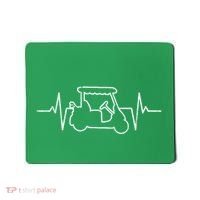 Golf Cart Heartbeat Mousepad thumb 0