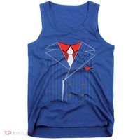 Gangster Costume Halloween Mafia Gift Tank Top thumb 0