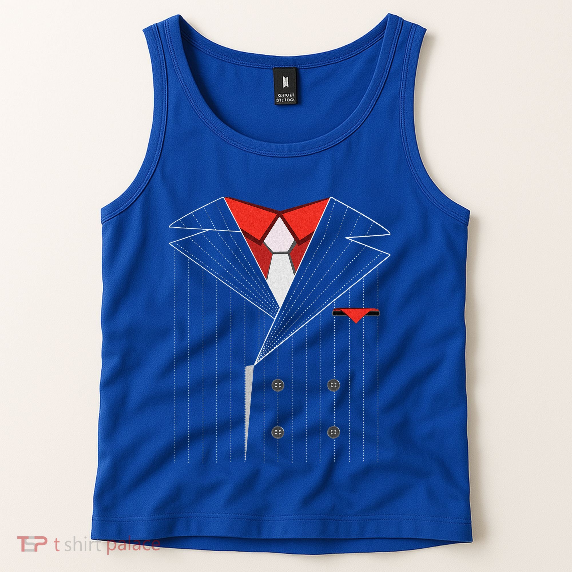 Gangster Costume Halloween Mafia Gift Tank Top