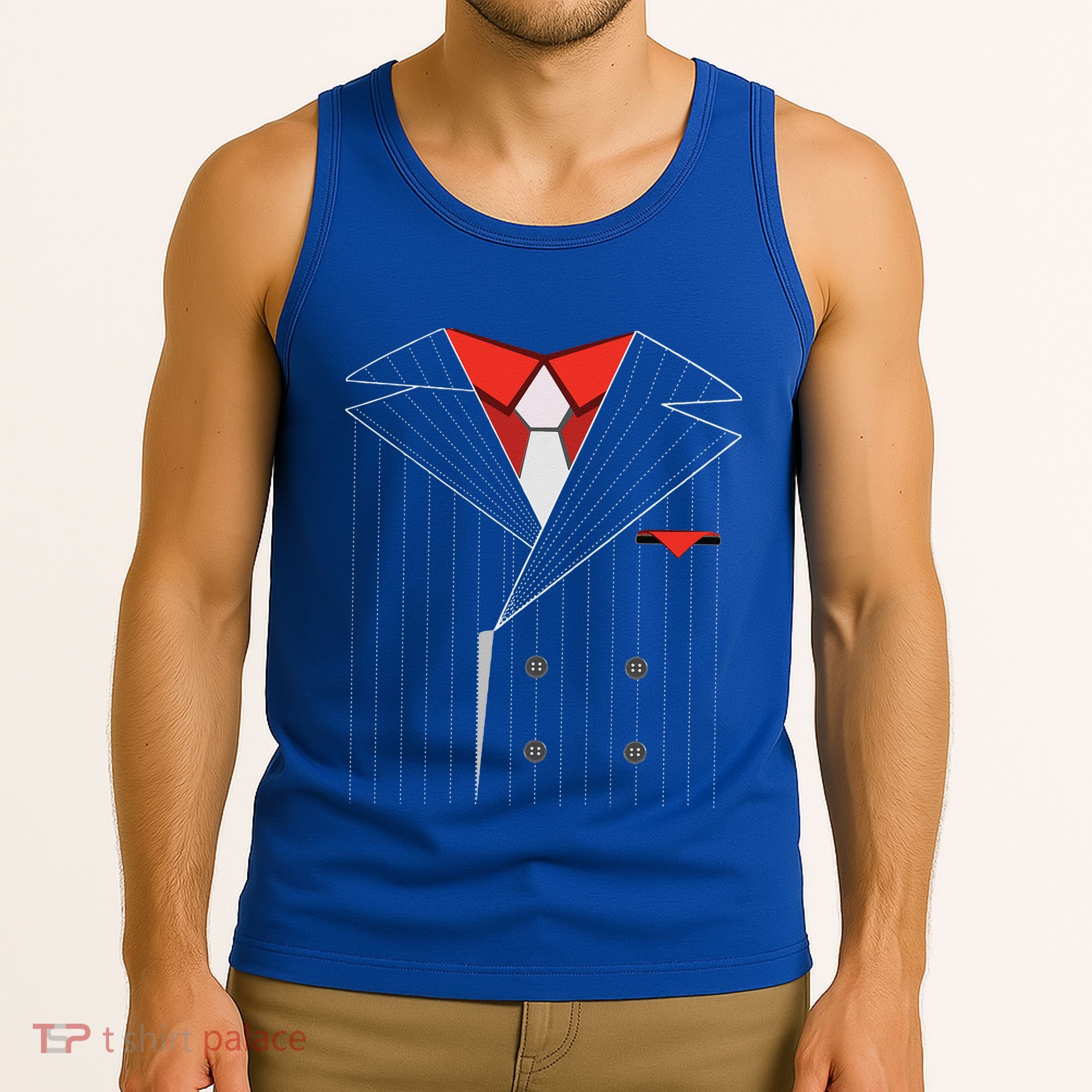 Gangster Costume Halloween Mafia Gift Tank Top