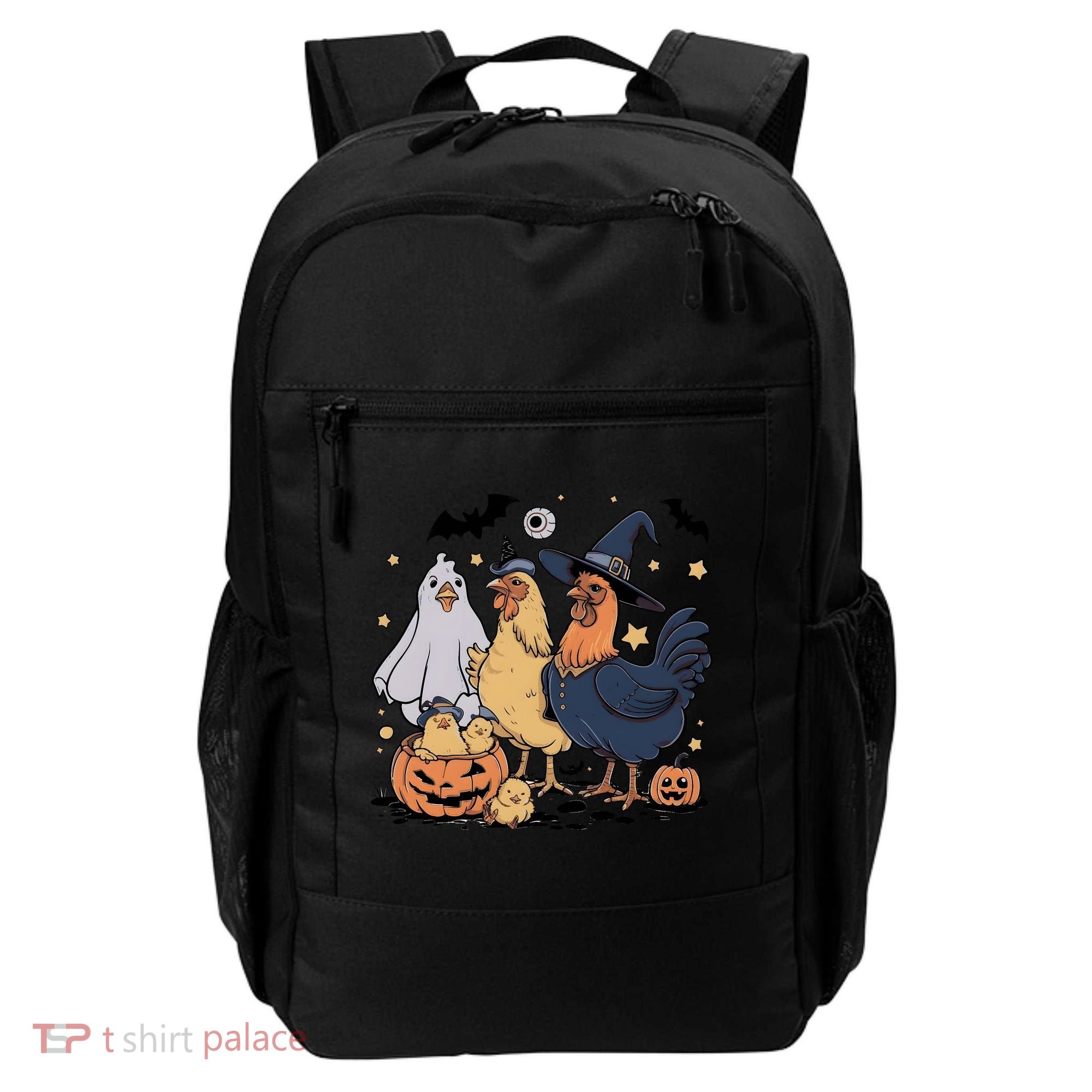Ghost Chicken Halloween Backpack