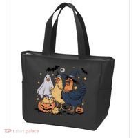 Ghost Chicken Halloween Tote Bag thumb 3