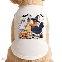 Ghost Chicken Halloween Doggie Tank thumb 0