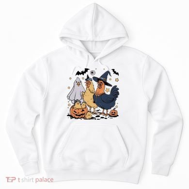 Ghost Chicken Halloween Hoodie