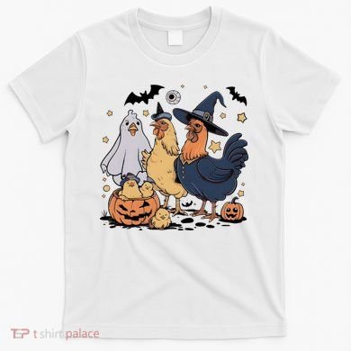 Ghost Chicken Halloween T-Shirt