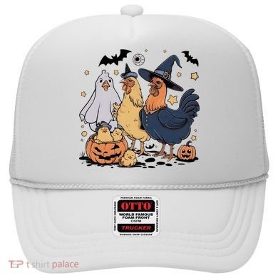 Ghost Chicken Halloween Hat