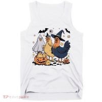 Ghost Chicken Halloween Tank Top thumb 0