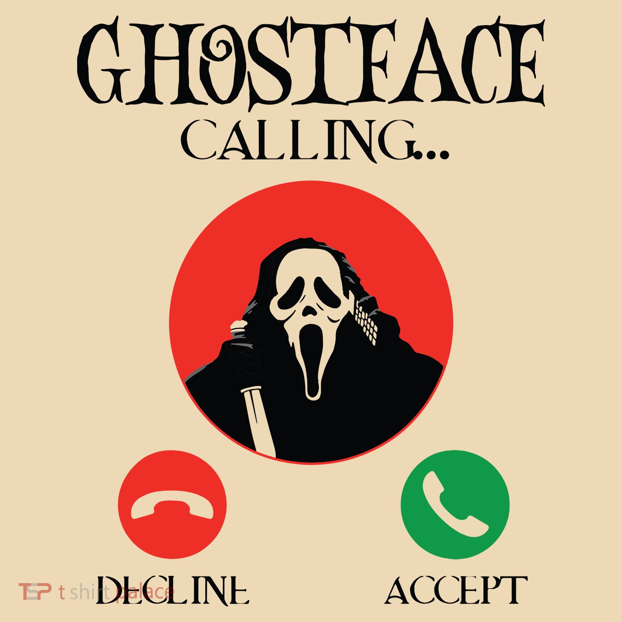 Ghostface Calling Halloween Funny, Scream You Hang Up Tote Bag