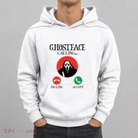 Ghostface Calling Halloween Funny, Scream You Hang Up Hoodie thumb 0