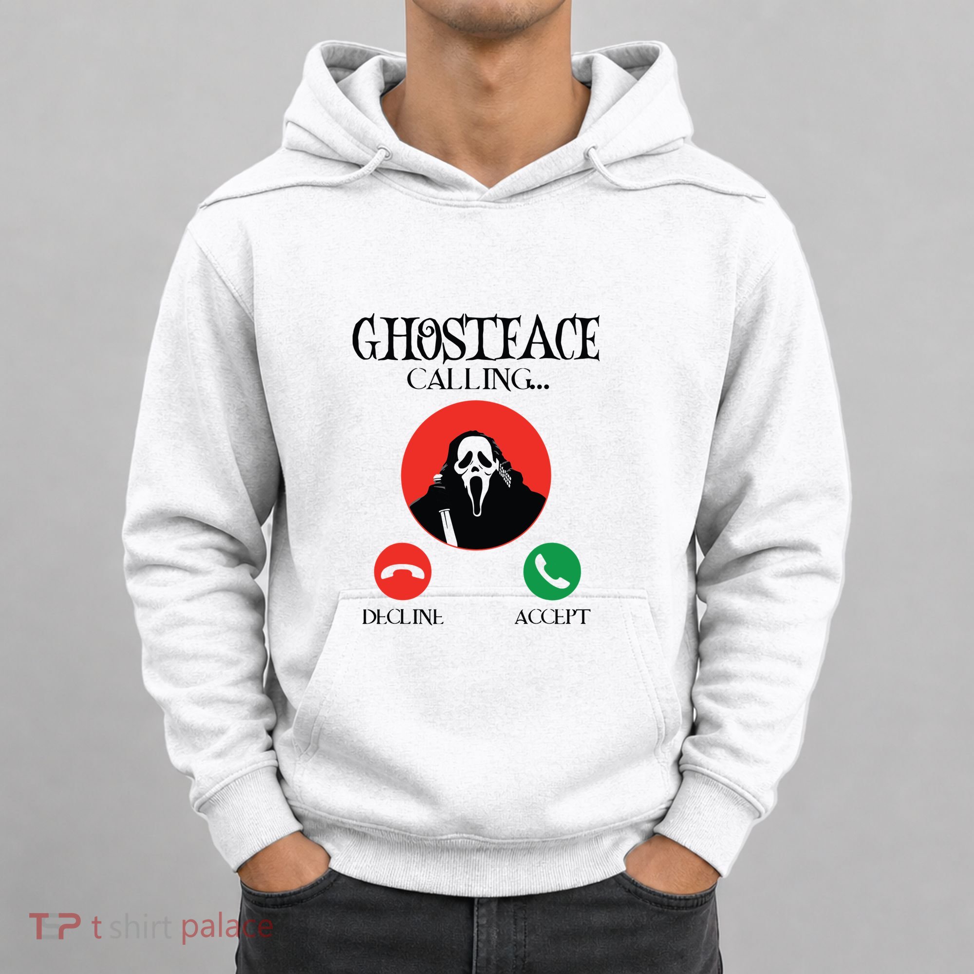 Ghostface Calling Halloween Funny, Scream You Hang Up Hoodie