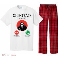 Ghostface Calling Halloween Funny, Scream You Hang Up Pajama Set thumb 0