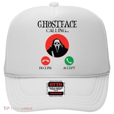 Ghostface Calling Halloween Funny, Scream You Hang Up Hat