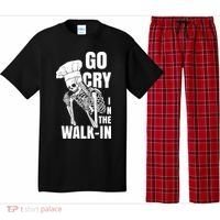 Go Cry In The Walkin Restaurant Kitchen Chef Work Joke Pajama Set thumb 0