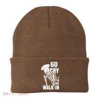 Go Cry In The Walkin Restaurant Kitchen Chef Work Joke Beanie thumb 0