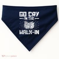 Go Cry In The Walkin Onion Chef USA-Made Doggie Bandana thumb 0