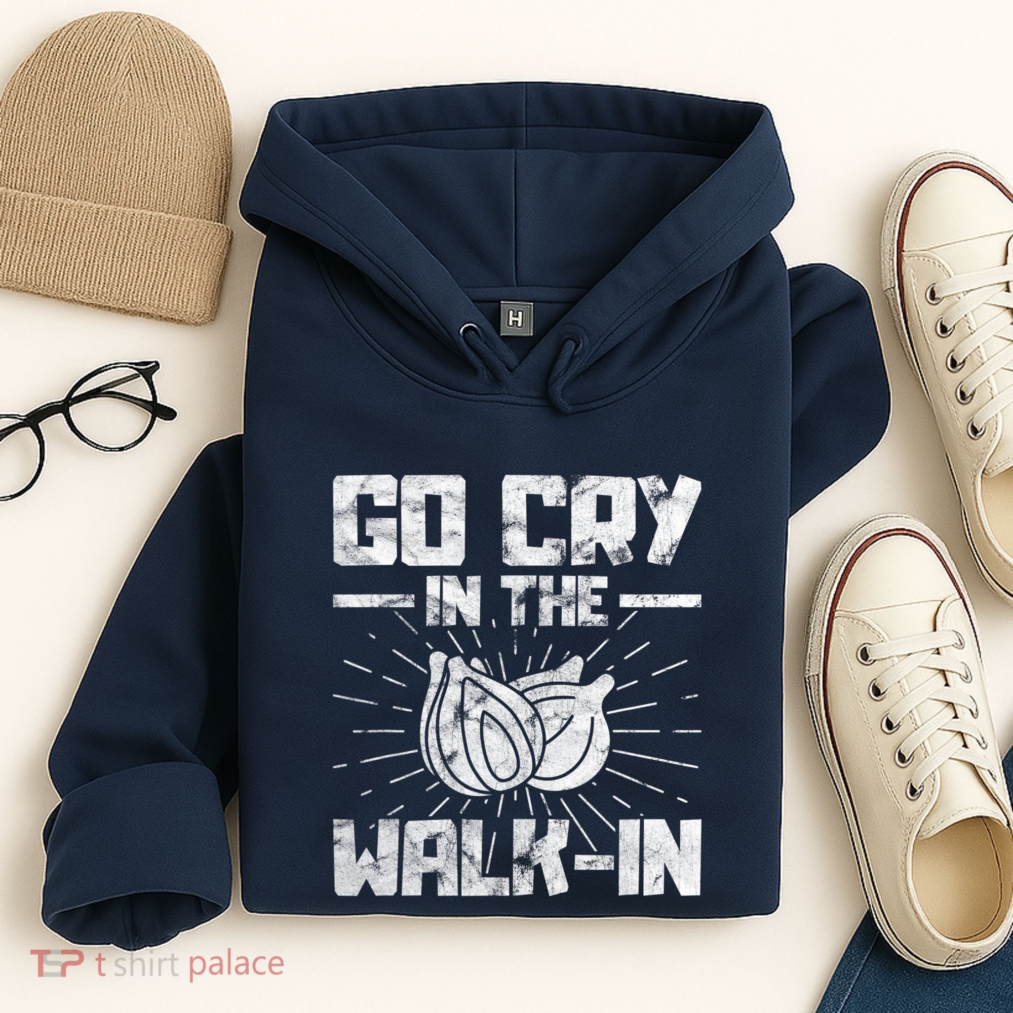 Go Cry In The Walkin Onion Chef Hoodie