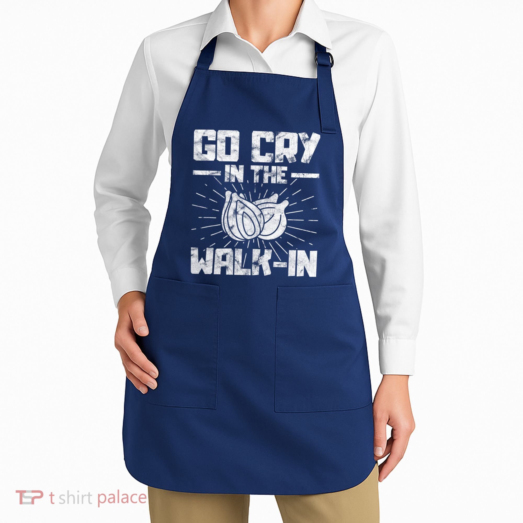 Go Cry In The Walkin Onion Chef Apron