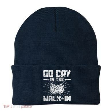 Go Cry In The Walkin Onion Chef Beanie