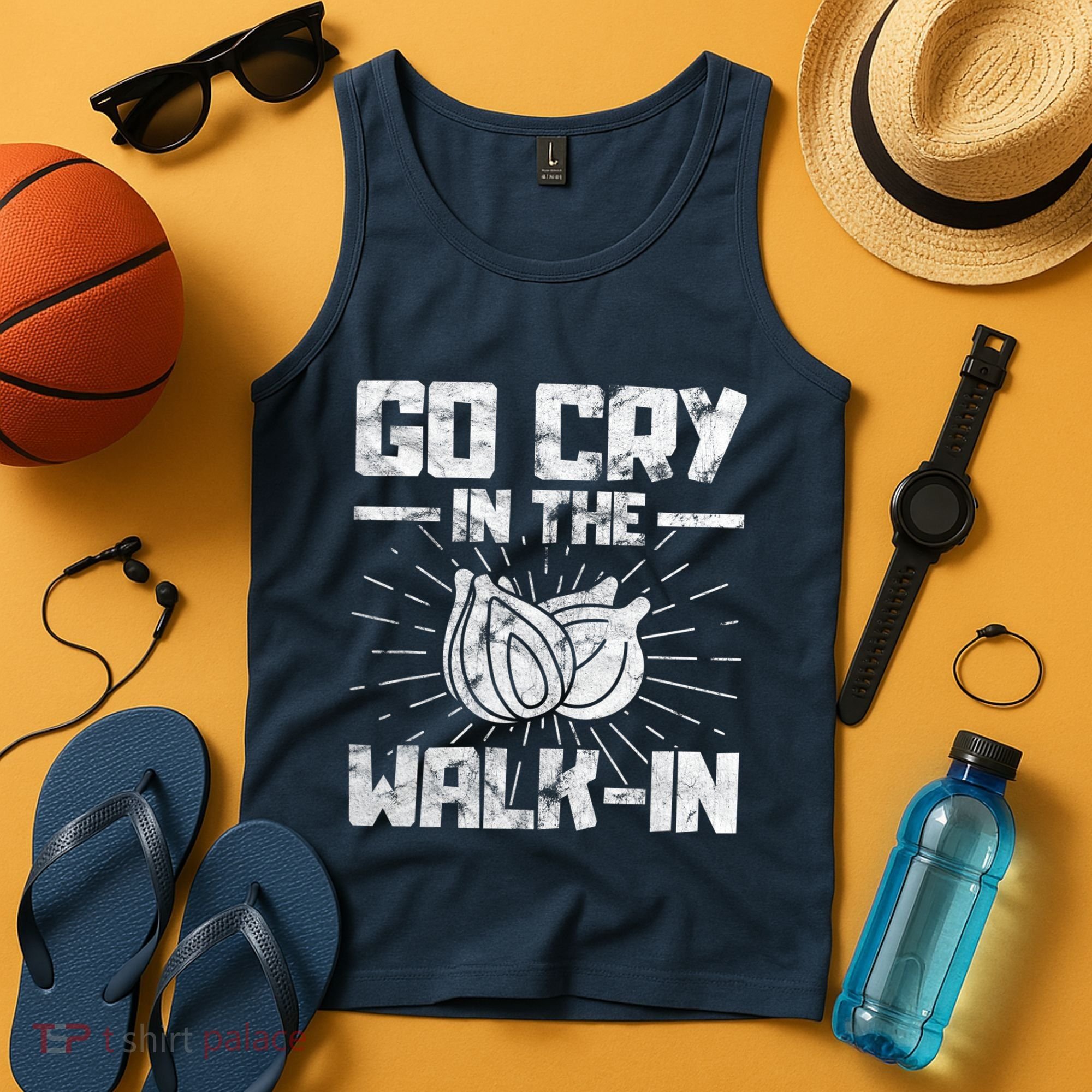 Go Cry In The Walkin Onion Chef Tank Top