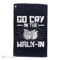 Go Cry In The Walkin Onion Chef Golf Towel thumb 0