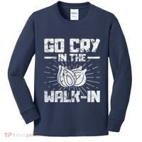 Go Cry In The Walkin Onion Chef Kids Long Sleeve Shirt thumb 0
