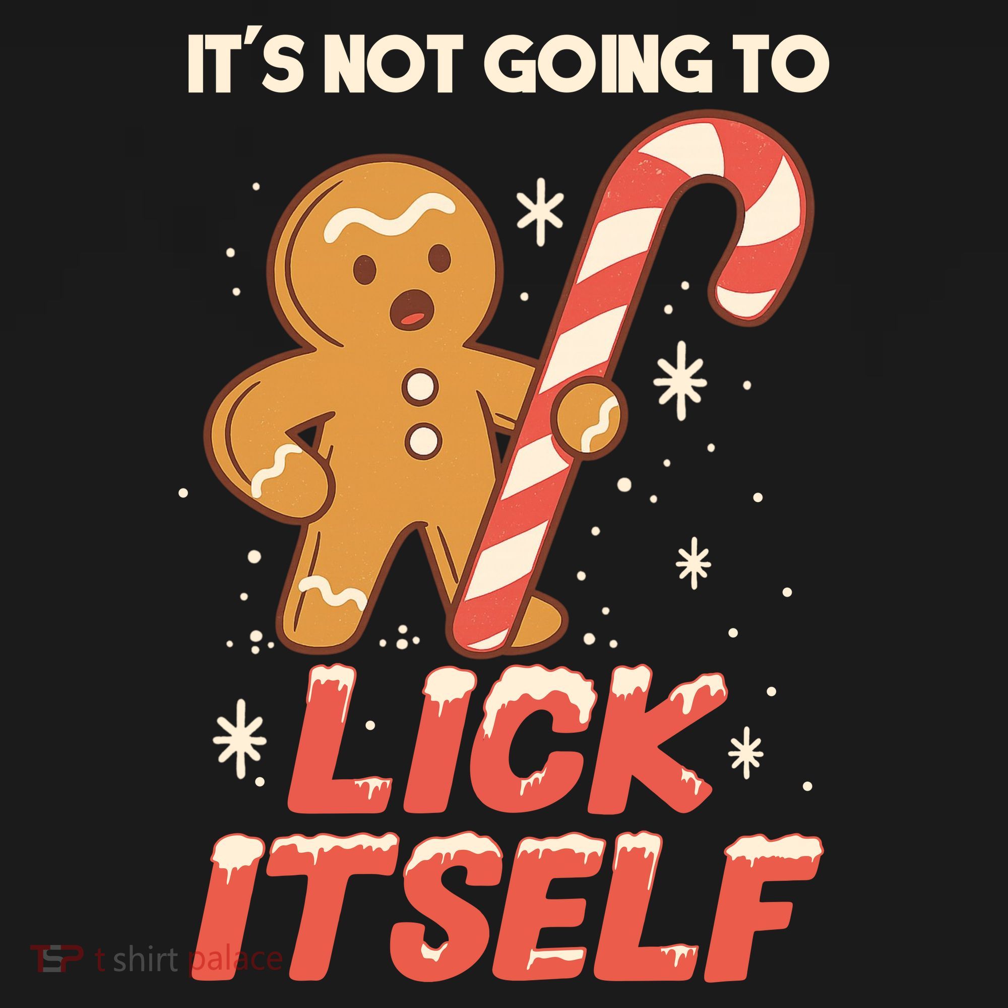 Gingerbread Candy Inappropriate Funny Christmas Graphic Toddler Hoodie