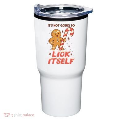Gingerbread Candy Inappropriate Funny Christmas Graphic Tumbler
