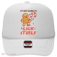 Gingerbread Candy Inappropriate Funny Christmas Graphic Hat thumb 0