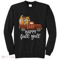 Gnomes Couple In Truck Pumpkin Spice Fall Yall Autumn Gnome Sweatshirt thumb 0