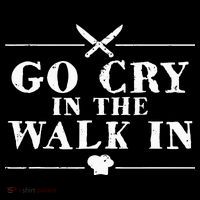 Go Cry In The Walk In Funny Chef Women's Hoodie thumb 2