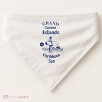 Grand Cayman Islands USA-Made Doggie Bandana thumb 0