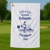 Grand Cayman Islands Golf Towel thumb 1