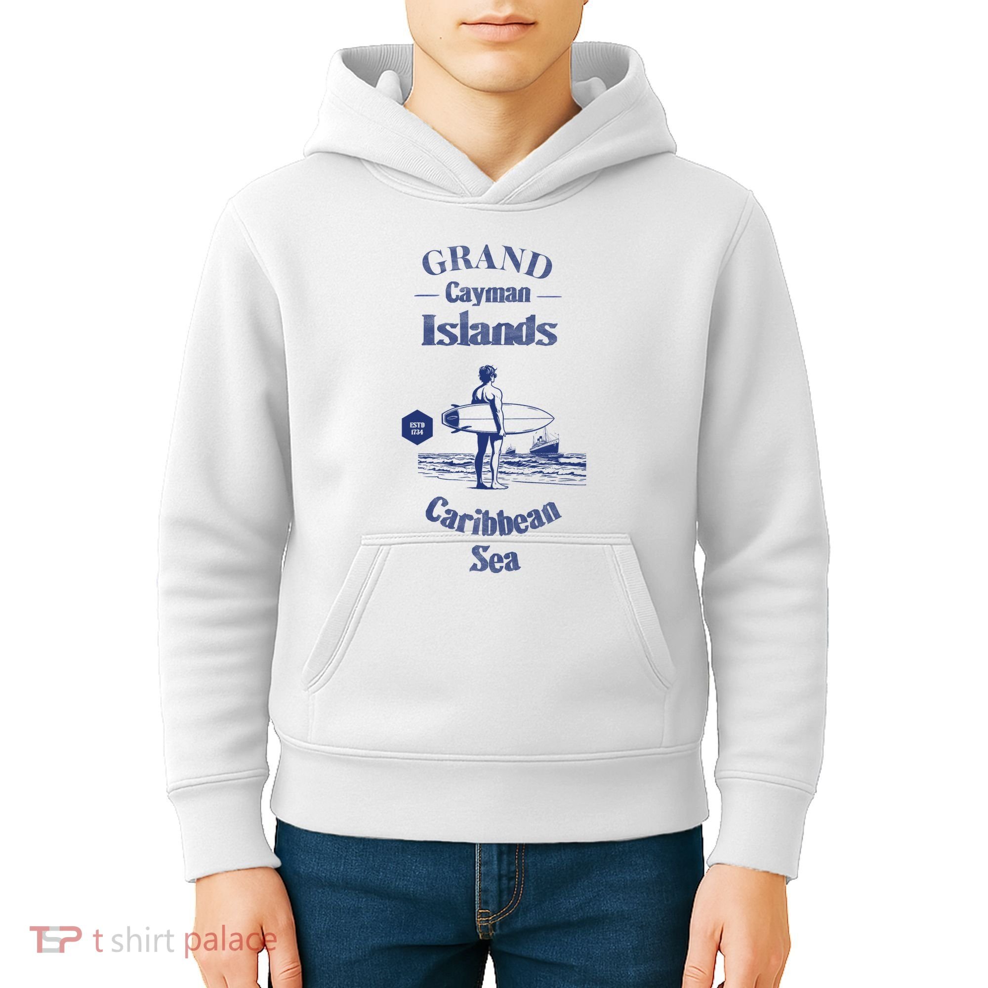 Grand Cayman Islands Kids Hoodie