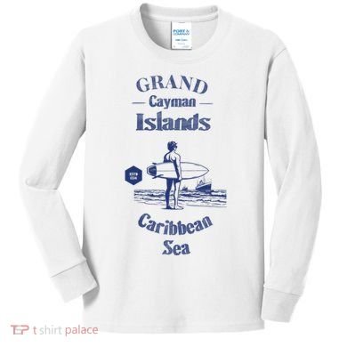 Grand Cayman Islands Kids Long Sleeve Shirt