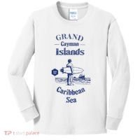 Grand Cayman Islands Kids Long Sleeve Shirt thumb 0