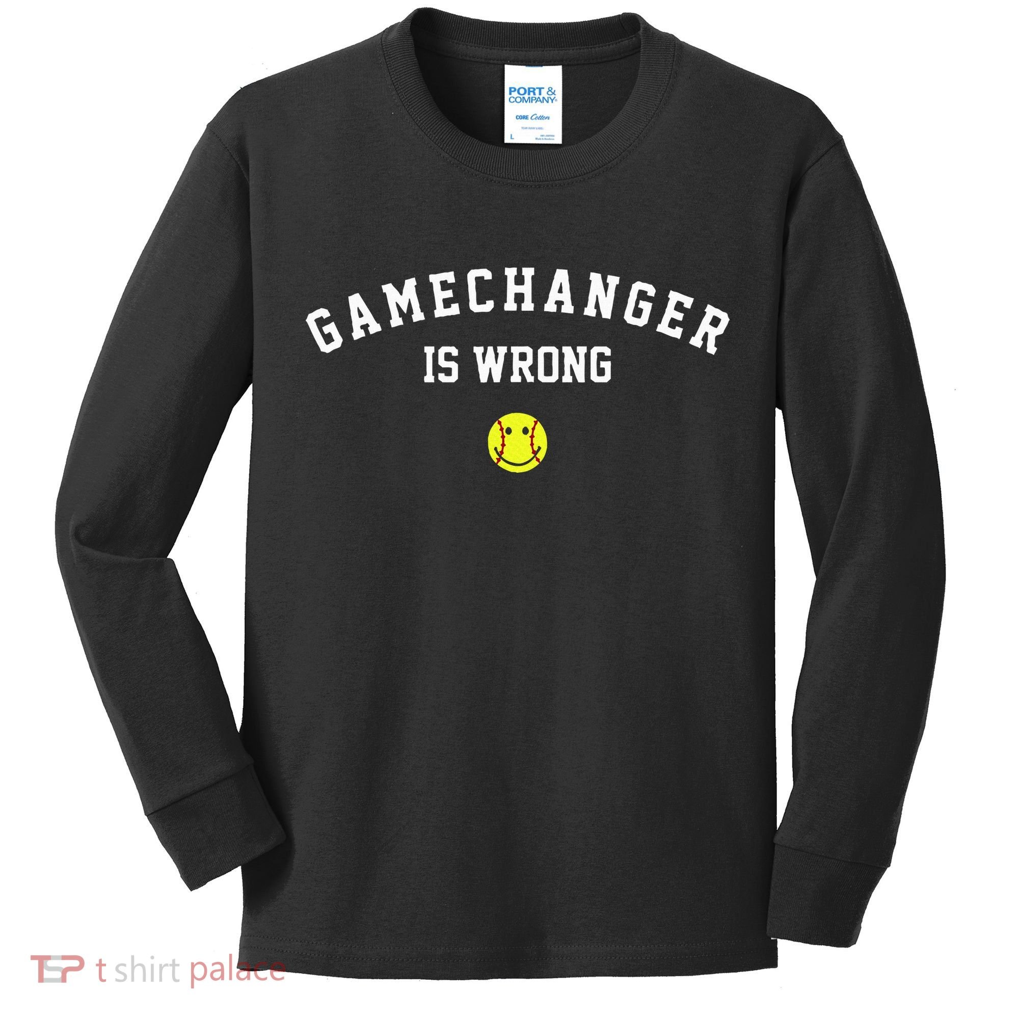 Game Changer Is Wrong Kids Long Sleeve Shirt