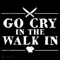 Go Cry In The Walk In Funny Chef Women's Hoodie thumb 2