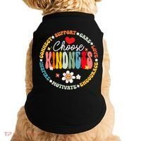 Groovy Choose Kindness Daisy Be Kind Inspirational Gift Doggie Tank thumb 0